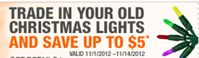 Home Depot: LED Light Trade In