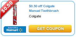 New Colgate Toothbrush Printable Coupons + Walgreens Deal