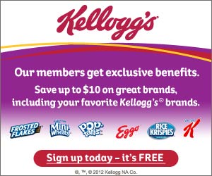 Kellogg’s Family Rewards – New Point Codes (Redeem for Rewards or Coupons)