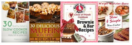Free Kindle Books: Healthy Slow Cooker Recipes, Delicious Muffins, Brownies & Bar Recipes and Weight Watcher Guru