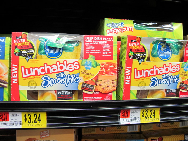 New Lunchables Combo with Smoothie + Walmart Deal