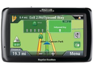 Magellan RoadMate Widescreen Portable GPS Navigator with Lifetime Maps and Traffic