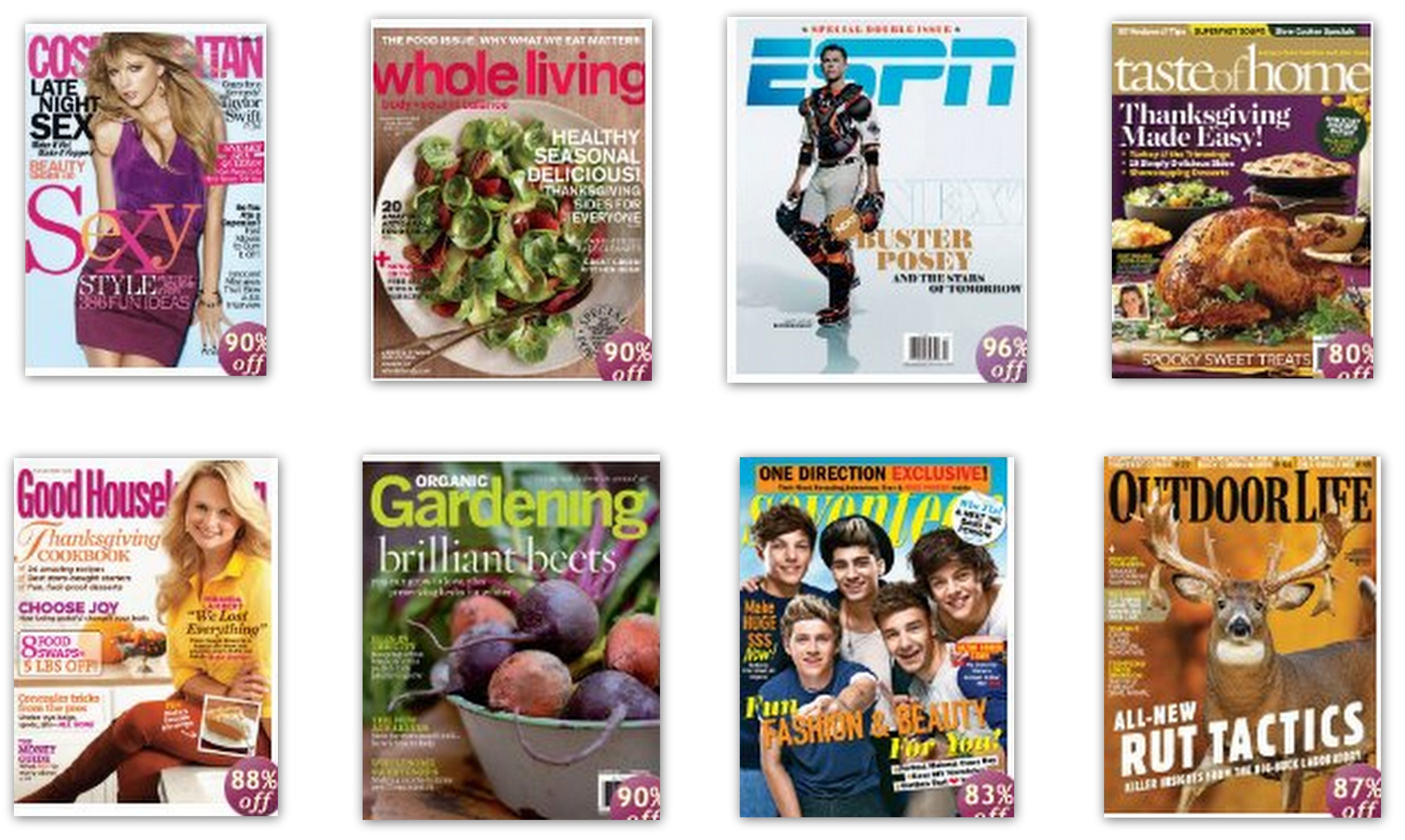 $5 Magazine Sale: Better Homes and Gardens, Cosmo, Parenting, ESPN, Taste of Home, Seventeen + Many More!