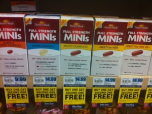 Nature Made Minis Coupon + Rite Aid Deal