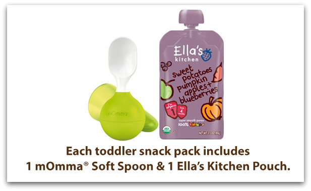 FREE mOmma Soft Spoon & Ella Kitchen Pouch (11 am and 2 pm)