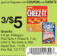 Kellogg’s Pop Tarts Just $1.33 at Walgreens