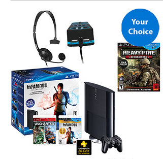 PS3 Ultimate Value Bundle for $219 (Extras Included)