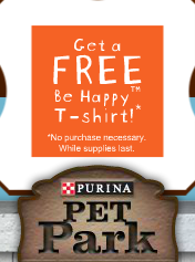 Free Purina Be Happy Tee