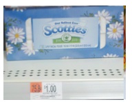 Scotties Coupon = 50¢ Tissues at Walmart & Dollar Tree