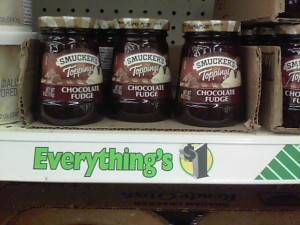 Smucker’s Toppings Just 25¢ at Dollar Tree