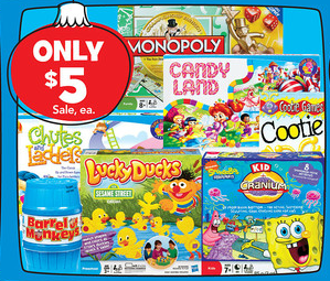 Toys R Us: Hasbro Games for 42¢ After Gift Card and Rebate (Great Donation Items)