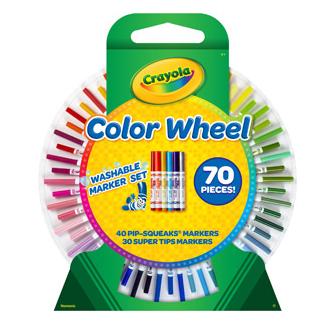 Crayola Color Wheel 70-piece Washable Marker Set $9.85 Shipped