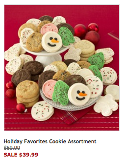 Cheryl’s Cookies: Christmas Expedited Delivery for $5