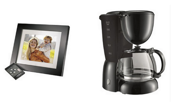 8″ LCD Digital Photo Frame for $43.99 Shipped + Coffeemaker for $3.99 Shipped too!