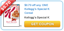 Printable Coupons: Kashi, Special K Cereal, Quaker Popped Chips, Renuzit and More