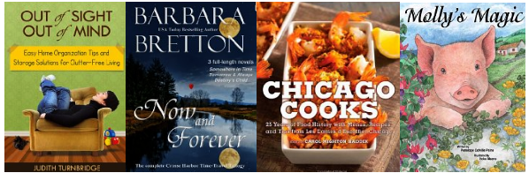 Free Kindle Books | Out of Sight Out of Mind, Now and Forever, Chicago Cooks, Molly’s Magic and Many More