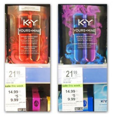 KY Yours + Mine only 99 Cents at Walgreens