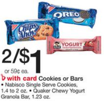 FREE Quaker Chewy Yogurt Granola Bar Singles at Walgreens Starting 12/30