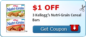 Printable Coupons: Nutrigrain Bars, Prevacid, Oscar Mayer Wieners, Welch’s Grape Juice and More