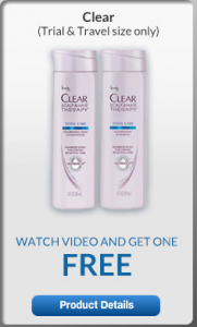 FREE Clear Scalp & Hair Therapy Shampoo or Conditioner at Rite Aid