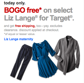 Buy One Get One Free Liz Lange Maternity Clothing Plus Free Shipping