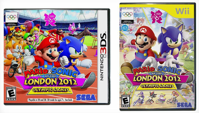 Mario & Sonic at the London 2012 Olympic Games for wii or Nintendo DS for $27.99 Shipped