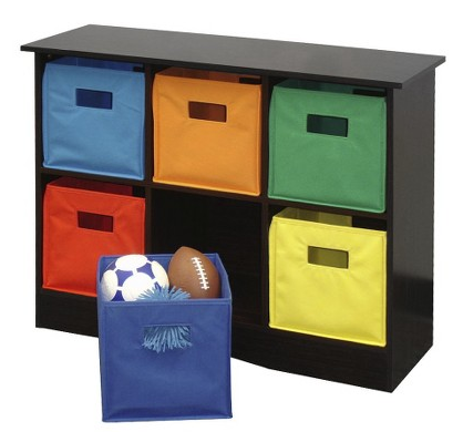 RiverRidge Kids 6 Bins Storage Unit for $60 Shipped