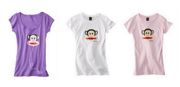 Two Paul Frank Juniors Tees for $14.99 Shipped