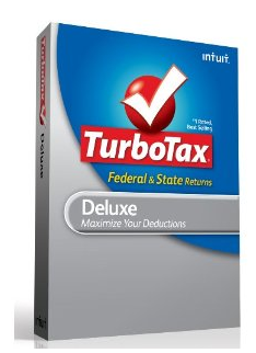 TurboTax Deluxe Federal + E-File + State 2012 for $39