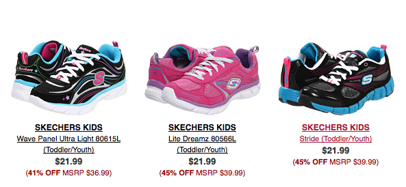 60% off Skechers Plus Free Shipping