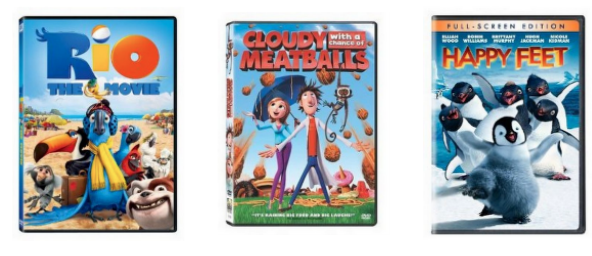 Amazon: Kids’ Movie DVDs for less than $5