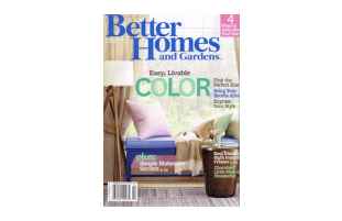 Free Subscription to Better Homes and Gardens Magazine