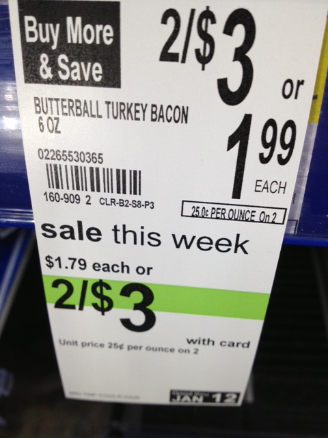 Butterball Coupon | Makes Bacon Just 95¢ at Walgreens