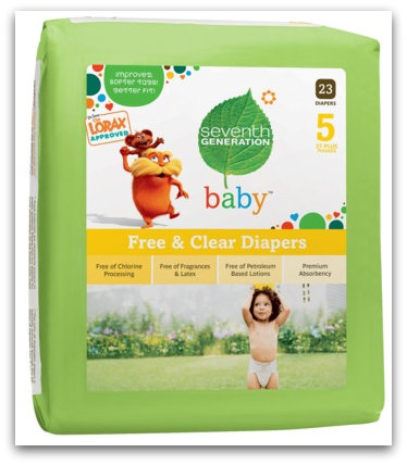 Seventh Generation Diapers $8 Shipped (Today Only)