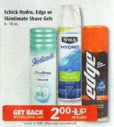 Edge Shave Gel 49¢ at Rite Aid