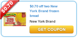 Printable Coupons: New York Brand Frozen Bread, Indiana Popcorn, Garnier, Renuzir and More