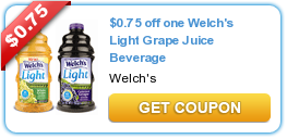 $0.75/1 Welch’s Juice Printable Coupons