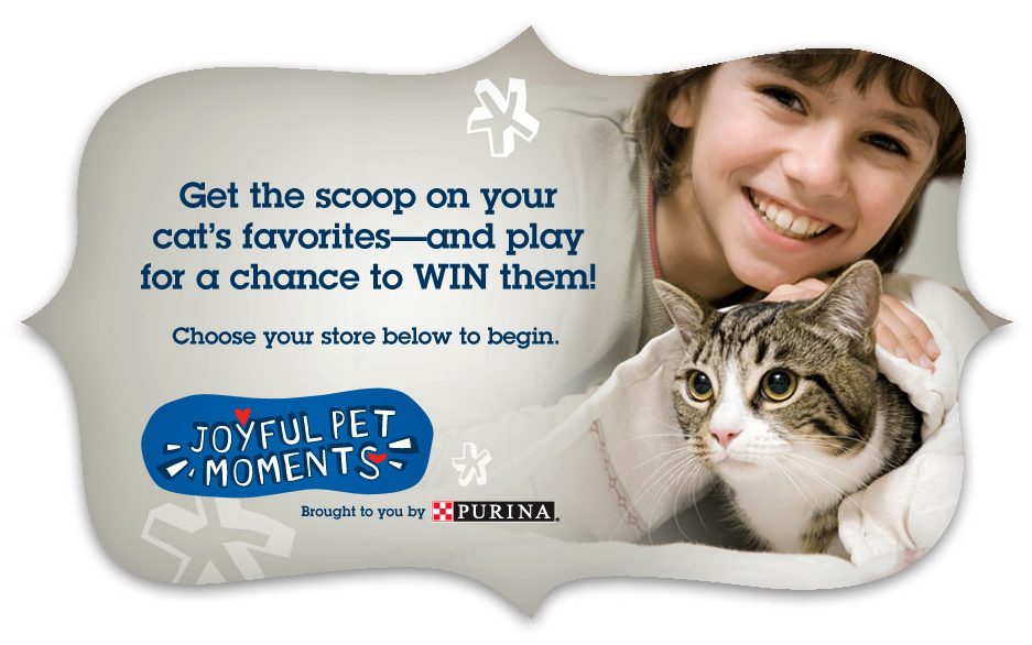 Purina Joyful Pet Moments Instant Win Game