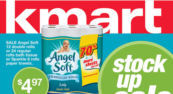 Angel Soft Toilet Paper Printable Coupon| Stock up Pricing at Kmart, Walmart or Target