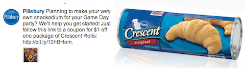 *Expired Now* $1 Off ONE Pillsbury Crescent Roll Printable Coupon