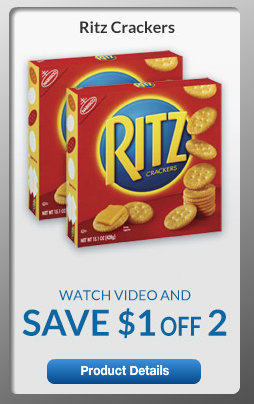 Ritz Cracker Video Values Coupon | FREE at Rite Aid Starting 1/13