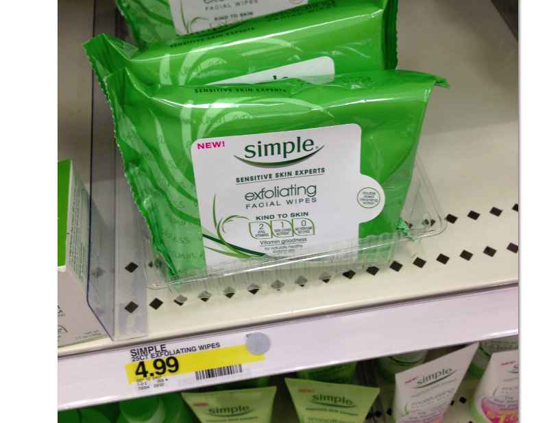 Simple Skincare Product Printable Coupon = Cheap Facial Wipes at Target