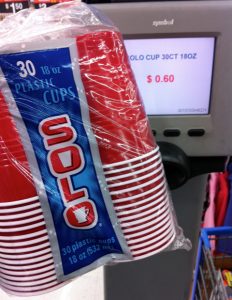 Possibly FREE Red Solo Cups at Walmart