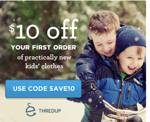 FREE $10 Code To ThredUP = FREE Items (Just Pay Shipping)