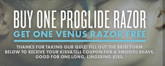 Buy One Get One FREE Venus Razor Coupon