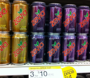 Zevia All Natural Soda Printable Coupon + Target Price Cut Deal