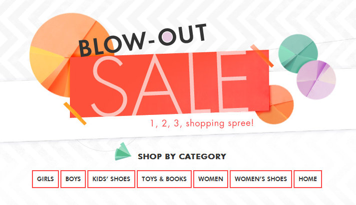 Zulily | Huge Blowout Sale – Up to 80% Off (Girls, Boys, Shoes, Women, Home and more)