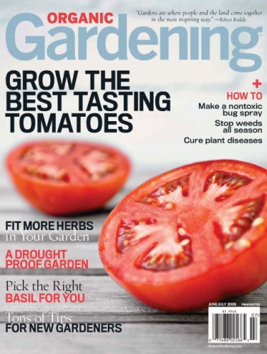 One Year Subscription to Organic Gardening for $4.99