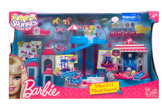 Walmart: Squinkies Barbie Deluxe 3-in-1 Play Set Surprize $15 with in Store Pick Up