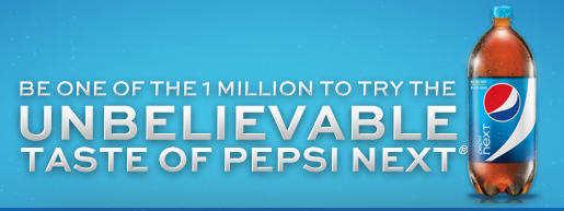 Try Pepsi Next for Free